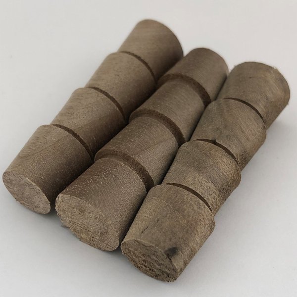 Solid European Walnut pellets 1/2" - 12.7mm